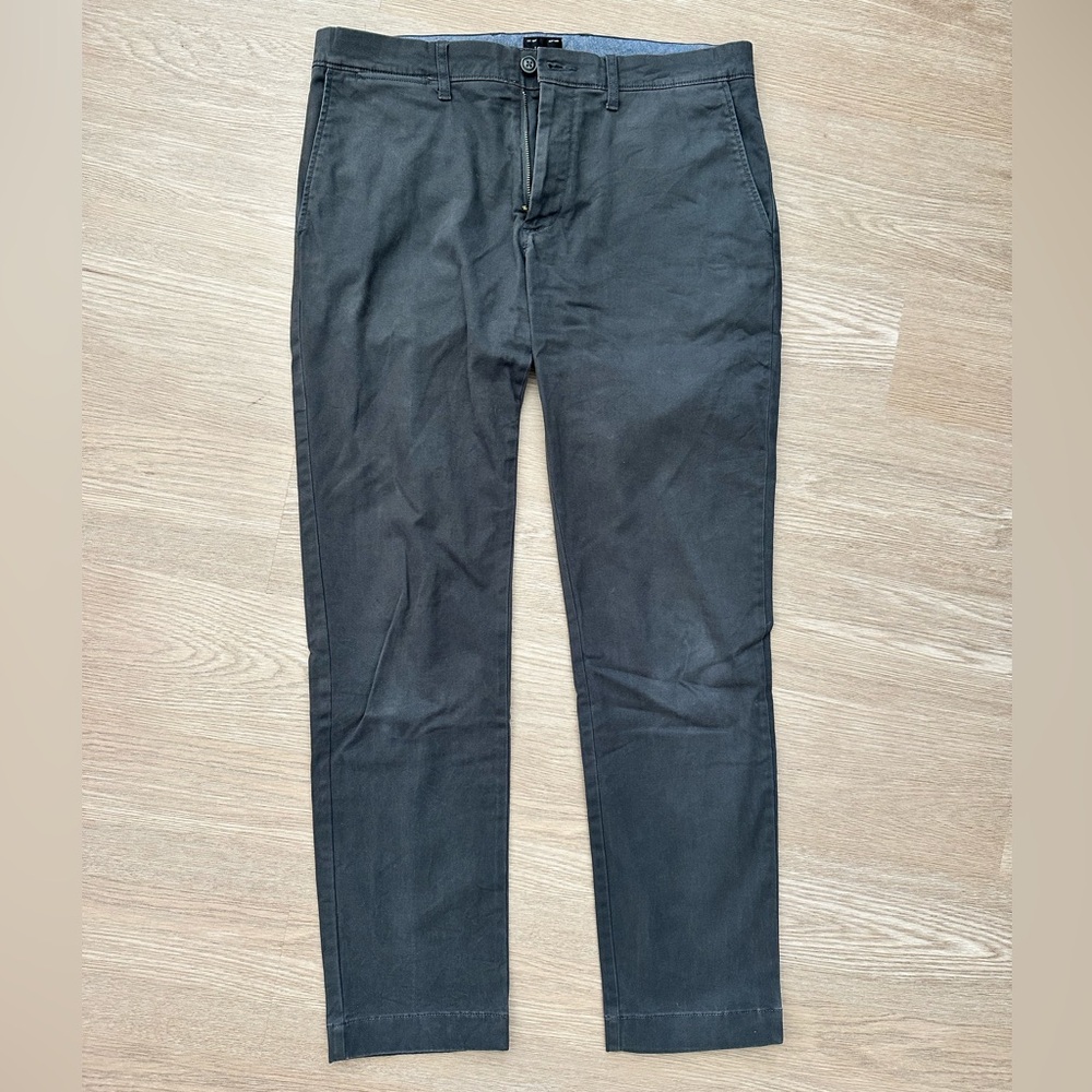 J.Crew 484 Slim-Fit Stretch Chino Pant Charcoal